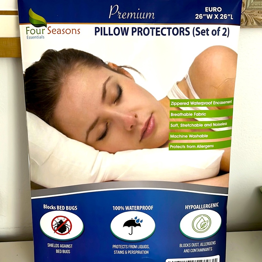 Euro pillow protectors